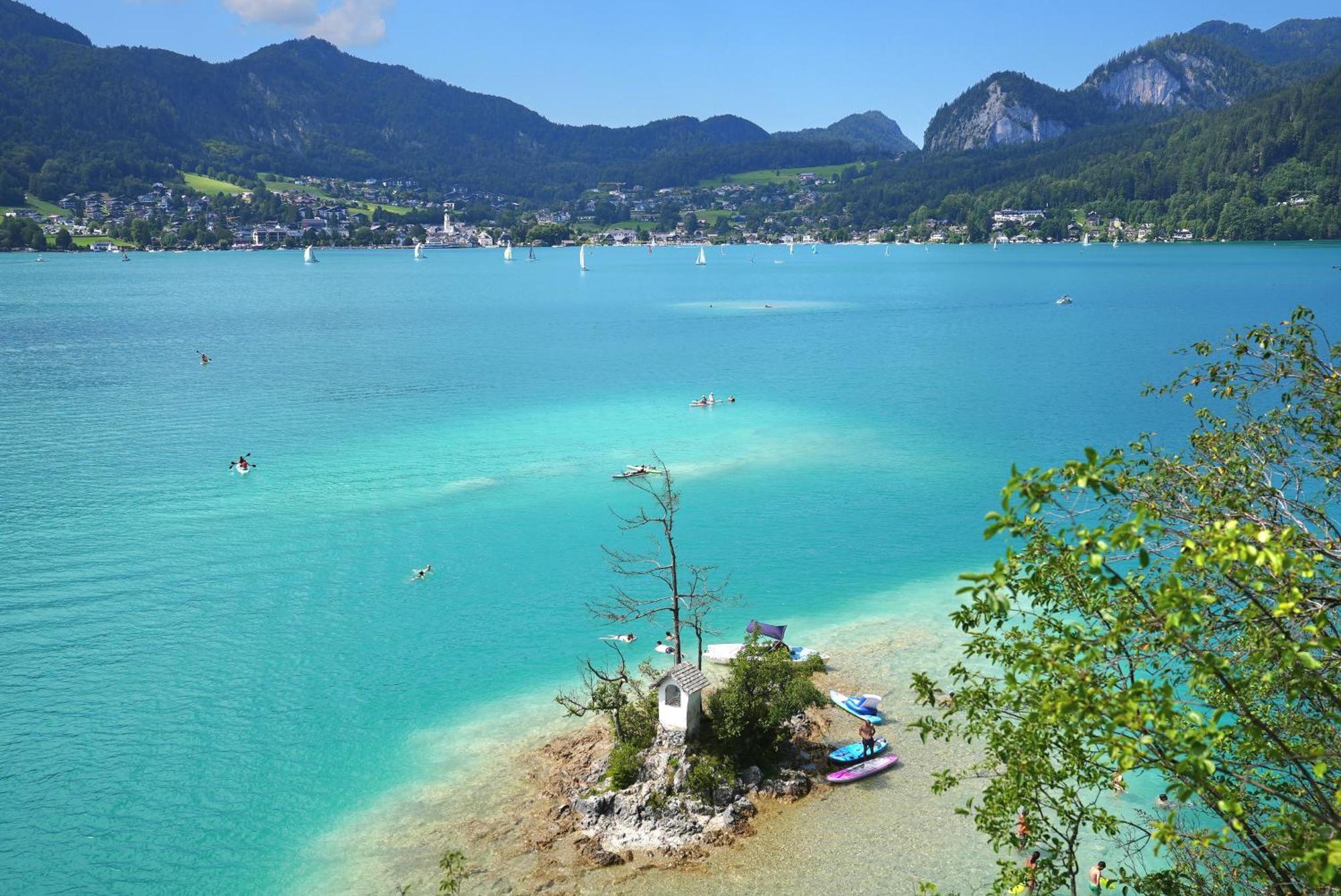 Bergblick 411 Am Wolfgangsee Strobl Kültér fotó